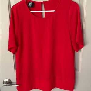 Bobeau Vibrant Red Blouse